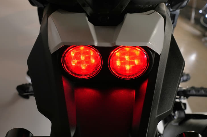 2025 Yezdi Adventure twin pod LED tailight